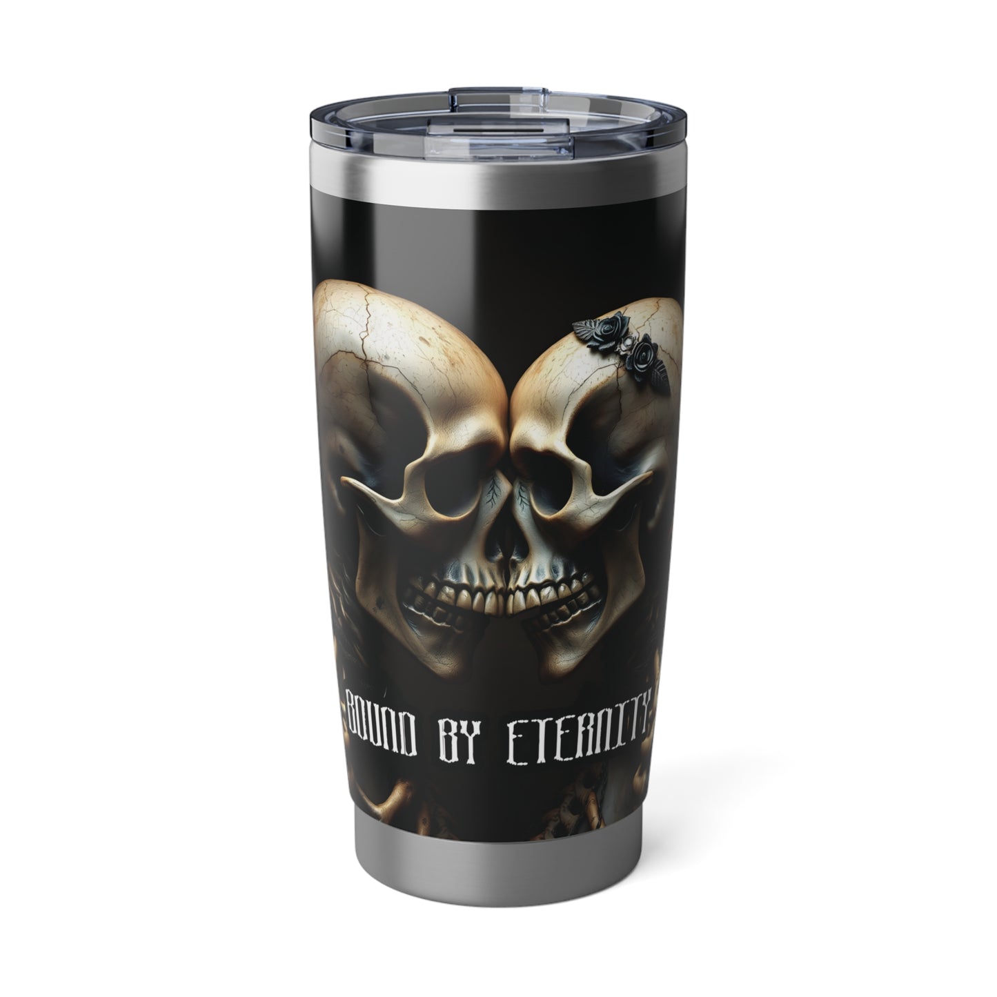 Bound by Eternity Gothic Skeleton Love Tumbler The Abyss Collection Winter 2024