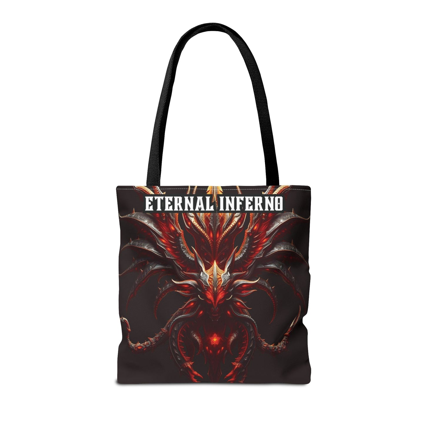 Eternal Inferno - Gothic Fantasy Tote Bag | Gothic Tote Bag