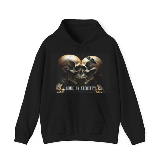 Bound by Eternity - Gothic Skeleton Love Unisex Hoodie