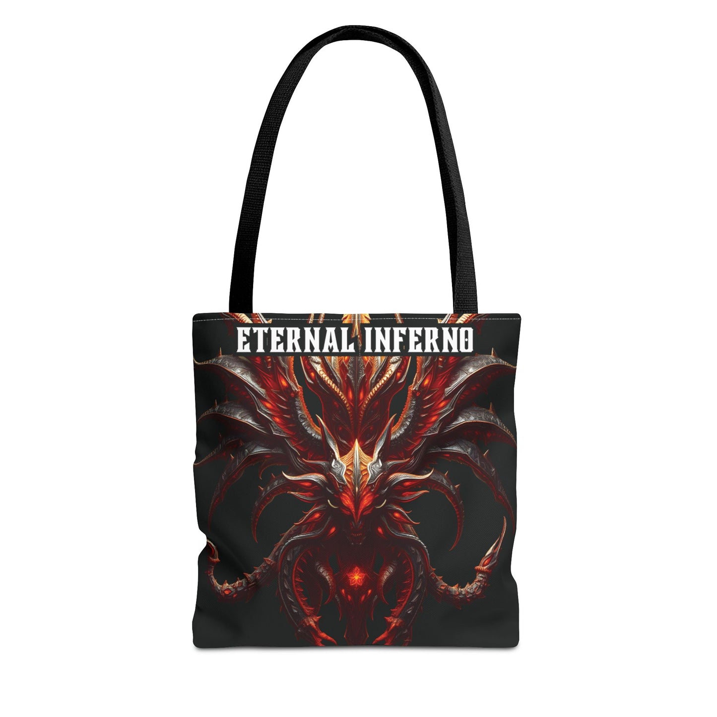 Eternal Inferno - Gothic Fantasy Tote Bag | Gothic Tote Bag