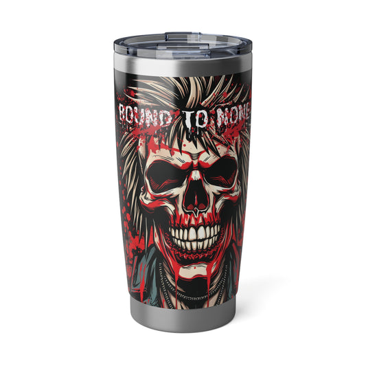 Bound to None - Punk Skull Design 20 oz Stainless Steel Tumbler